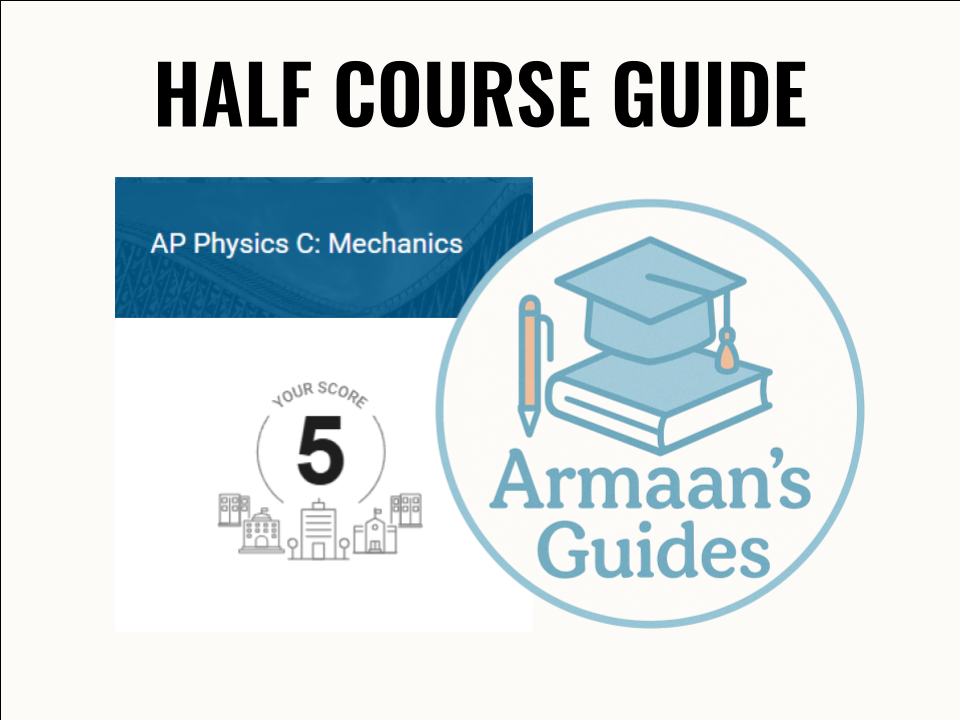 AP Physics C: Mechanics Units 1 - 3 Guide
